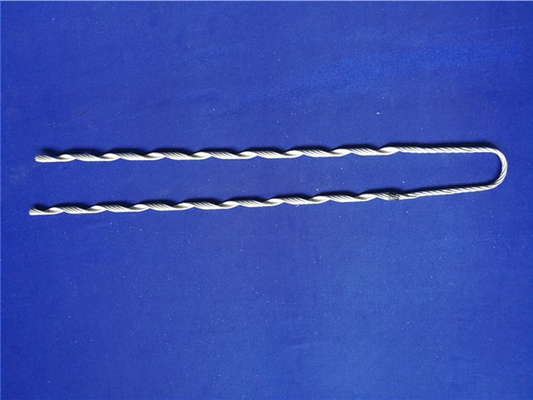 Galvanized Steel Wire Preformed Guy Grip Dead End For Heavy Duty Applications