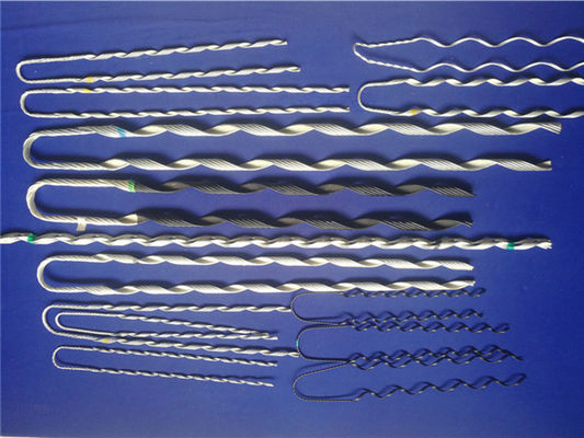 Zinc-Galvanized Preformed Dead End Clamp 10-20mm for Cable Installation