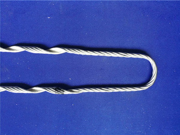 Preformed Guy Grip Dead End With Galvanized Steel Wire For Secure Guy Wire Installations
