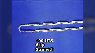 Conector de fio sem saída de aperto forte