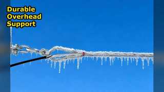 Suporte de linha aérea definido com suspensão de 300-3000 mm