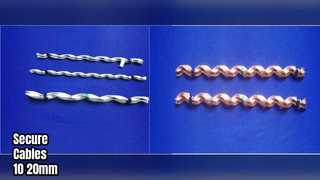 Cabo sem saída galvanizado de 10-20 mm seguro